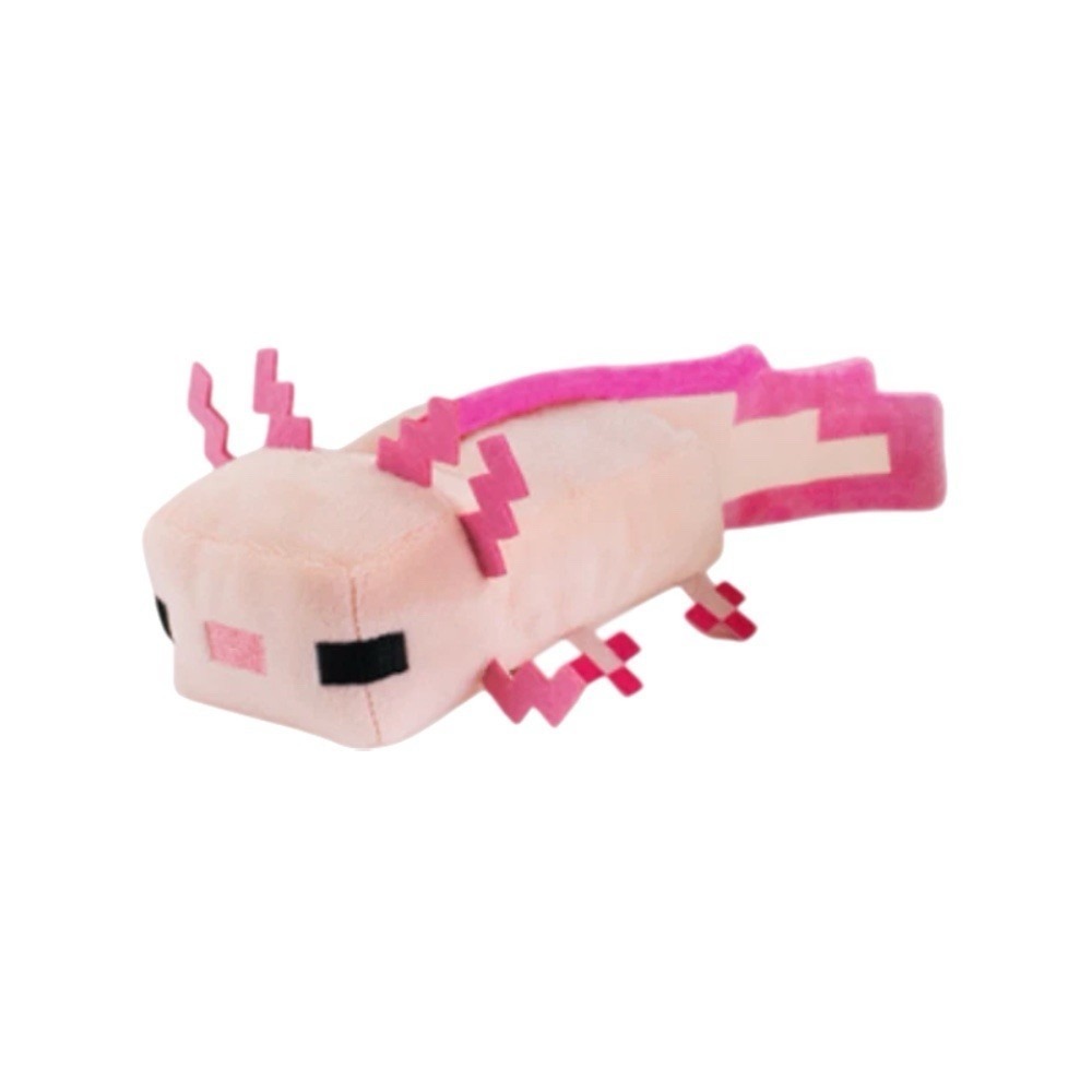 Mattel Minecraft Axolotl Plush HBT42 12" Pink 2021